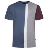 KAM Vertical Stripe T shirt