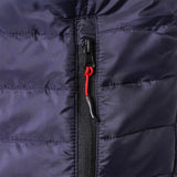 KAM Quilted Zip Thru Gilet