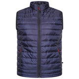KAM Quilted Zip Thru Gilet