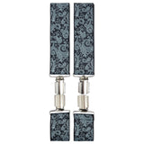 Patterned Metal Clasp Braces