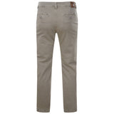 KAM Chino Stretch Trousers - Stone
