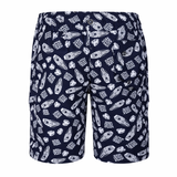 KAM Geo Surf Print Mens Stretch Swim Shorts