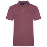 KAM Men's Plain Stretch Polo Shirt