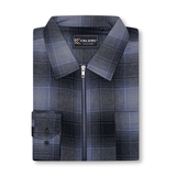 KAM Long Sleeve Zip Thru Shirt