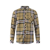Charles Norton Velour Lined Check Shirt