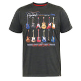 D555 Legends Guitar Print T-shirt