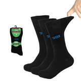 D555 Pack Of 3 Wide Fit Socks