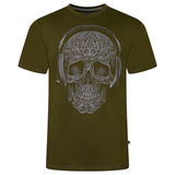 KAM Skull Print T Shirt
