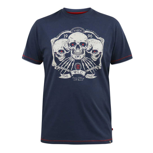 D555 Trio of Skulls T-Shirt