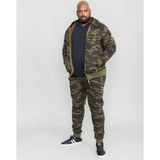 D555 AOP Camo Zip Through Hoodie