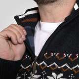 D555 1/4 Zip Knit Sweatshirt