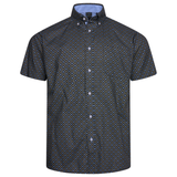 KAM Short Sleeve Eye Print Shirt