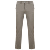 KAM Chino Stretch Trousers - Stone