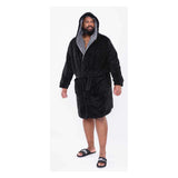 D555 Hooded Dressing Gown