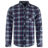 Charles Norton Velour Lined Check Shirt