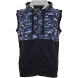 KAM Camo Panelled Gilet
