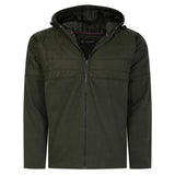 KAM Zip Thru Twisted Pique Hoody