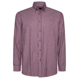 KAM Long Sleeve Gingham Shirt