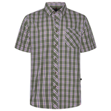 KAM Short Sleeve Casual Check Shirt