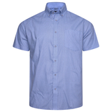 KAM Short Sleeve Geo Print Shirt