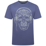 KAM Headphones Gorilla Stencil Graphic T-Shirt
