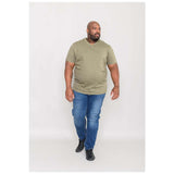 D555 Plain V-Neck T-Shirt