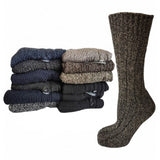 Wool Blend Chunky Socks (3 Pack)