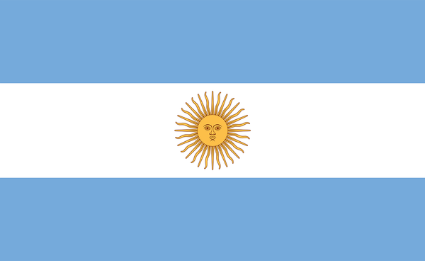 5ft x 3ft Argentina Flag