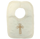 Baby Christening Cotton Bibs