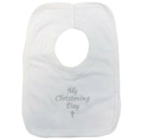 Baby Christening Cotton Bibs