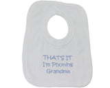 Baby Bibs With Personalised Slogan