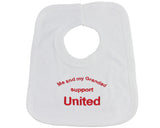 Baby Bib With Football Slogan