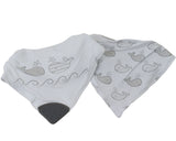 Bandana Bibs with Teether