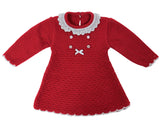 Knitted Baby Dress with Bolero
