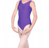Sleeveless Plain Dance Leotard
