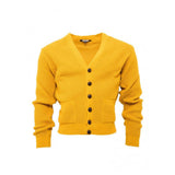 Waffle Knit Retro Cardigan