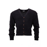 Waffle Knit Retro Cardigan