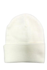 Plain Turn Up Knitted Beanies