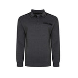 KAM Plain Polo Sweater