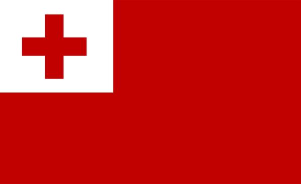 5ft x 3ft Tonga Flag