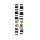 Patterned Metal Clasp Braces