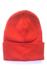 Plain Turn Up Knitted Beanies