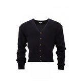 Waffle Knit Retro Cardigan