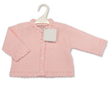 Scalloped Hem Baby Cardigan