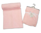 Baby Waffle Flannel Wrap