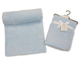 Baby Waffle Flannel Wrap