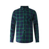 Charles Norton Velour Lined Check Shirt