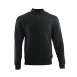 Three Button Pullover Sweatshirt