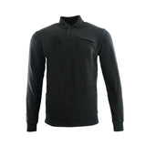 Three Button Pullover Sweatshirt