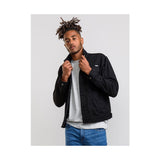 duke-classic-trucker-denim-jacket-black-model